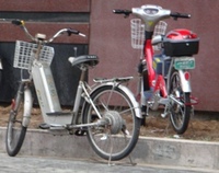 中国のエコ自転車？
