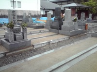 京都某寺院墓地参道改修工事