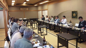 料理屋の食事会