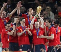 優勝スペイン！