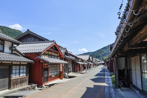 水音響く街道（福井県・熊川宿）