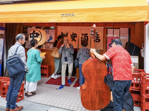 大津百町がジャズの町に（大津市・大津百町）