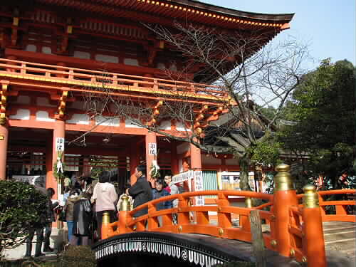 上賀茂神社へ初詣