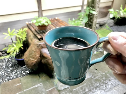 上賀茂神社　≪　神山湧水珈琲　≫