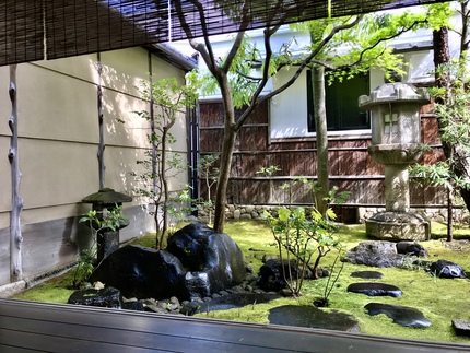 朝の京町家