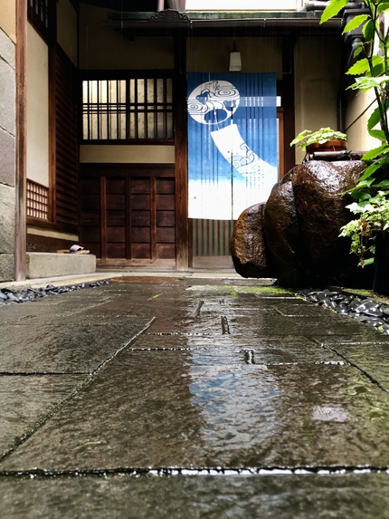 ≪　雨の京町家　≫
