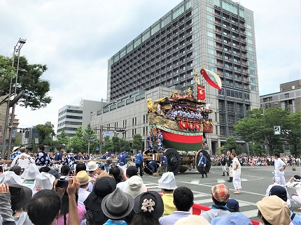 コレクション 祇園祭前祭7/17 観覧席