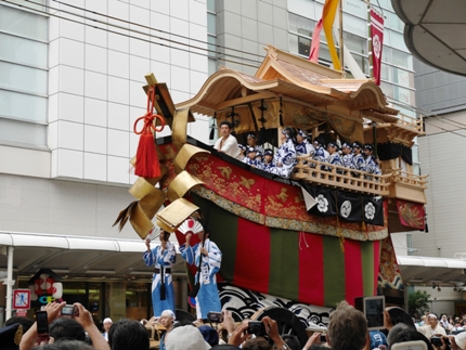 祇園祭　後祭・山鉾巡行　≪　150年振りに復活した 大船鉾　≫