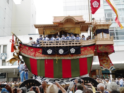 祇園祭　後祭・山鉾巡行　≪　150年振りに復活した 大船鉾　≫