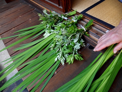 らくたび 若村亮 の 京都の旅コラム 菖蒲の節句 の準備を In らくたび京町家