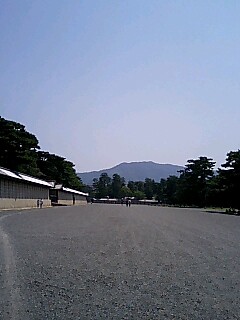灼熱の京都御苑