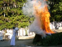 火焚祭の供え物