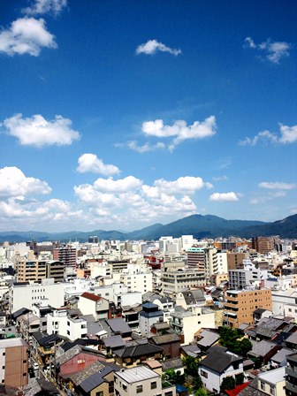 ≪　青空の京都　≫