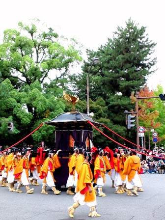 京都三大祭のひとつ　≪　時代祭　≫