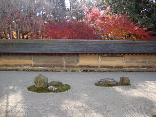 龍安寺の紅葉