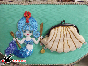 清菊さん作バッグ　人魚姫