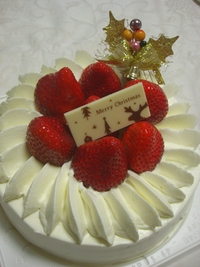 クリスマスケーキのご注文＾＾