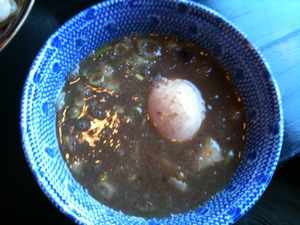 ドニシーでもお世話になりました　つけ麺無心