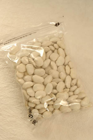 「長らく庵」さんの豆で、白いんげん豆（白花豆）のダイエット法