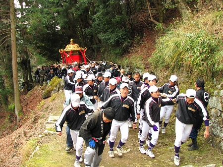 日吉大社･山王祭2011　神輿上げ（お輿上げ）・3月6日