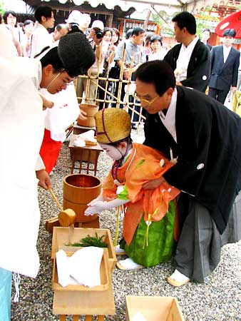 祇園祭2006　綾傘鉾稚児社参　7月7日