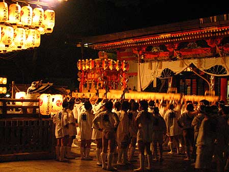 祇園祭2006　還幸祭・八坂神社　7月24日