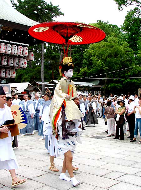 祇園祭2006　長刀鉾稚児社参　７月13日