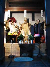 祇園祭2006　役行者山の宵山飾り　7月16日